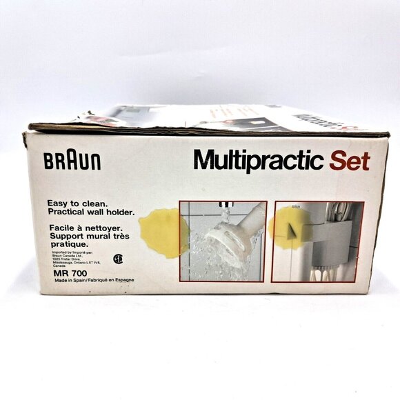 Braun Multipractic Set - MR700 - Type 4181 - Variable Speed- Complete Set - Picture 16 of 16